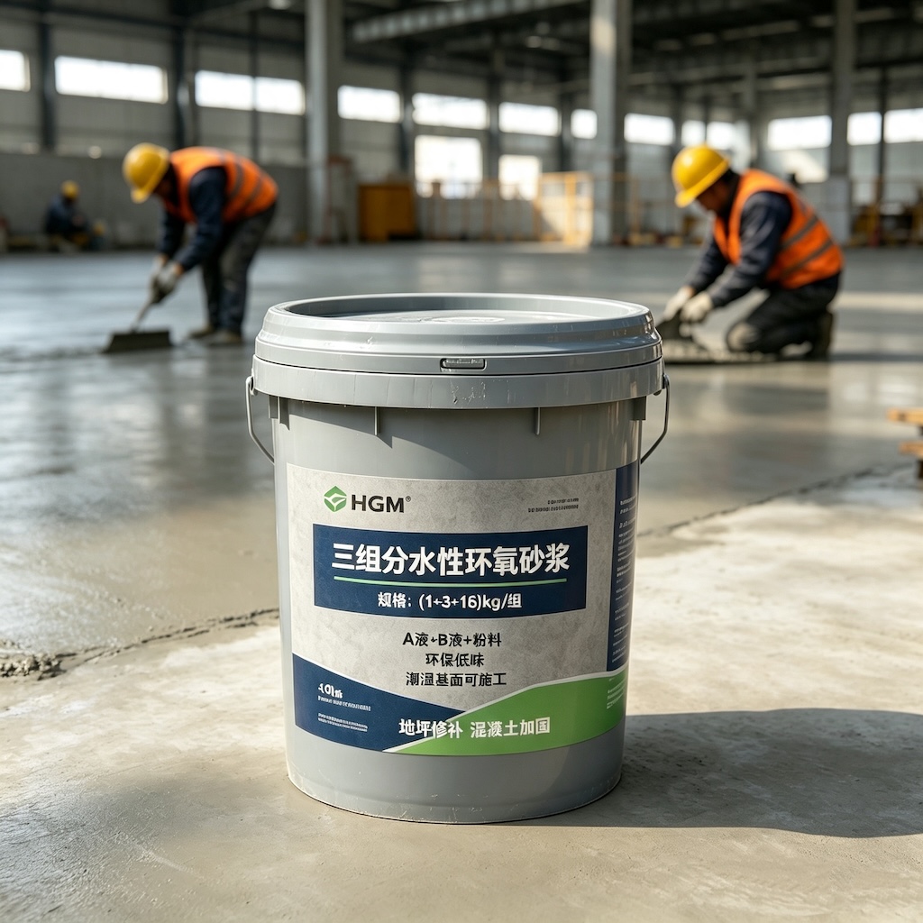 哈密三组份水性环氧砂浆